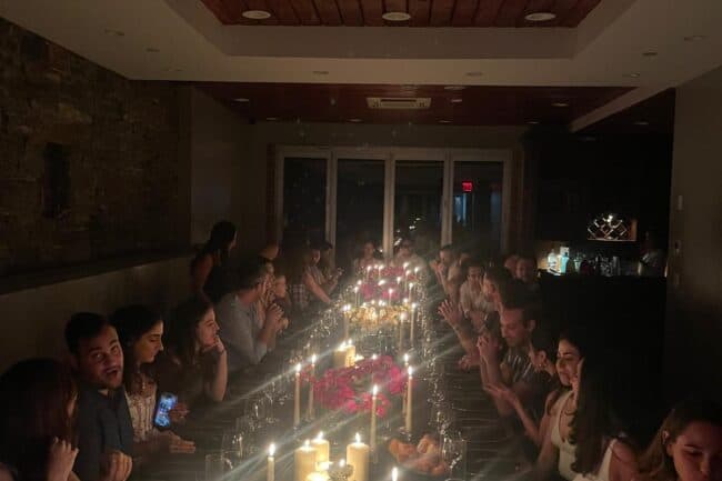 Shabbat Dinner at TheBrownstoneNY